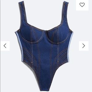 IVY PARK RODEO DENIM BODYSUIT!!!